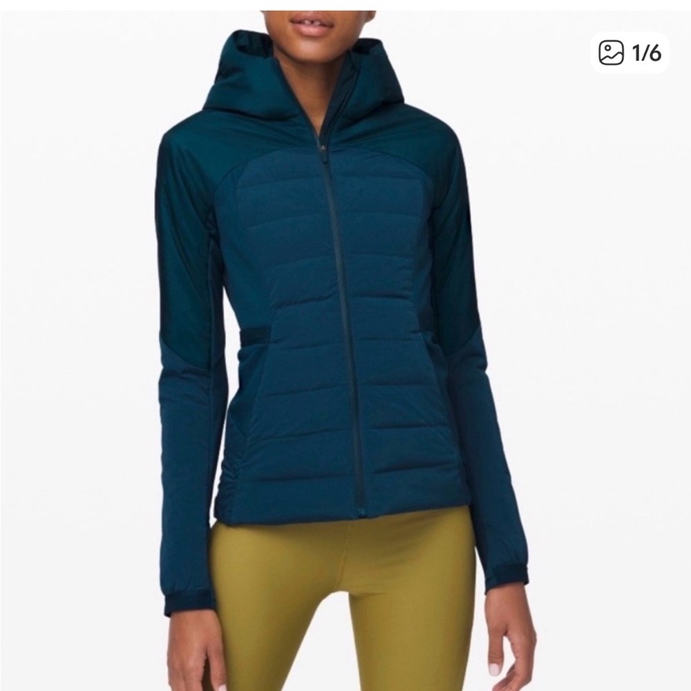 lululemon athletica Dow for it all Deep Blue Puffer Jacket